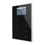 ZVI-TMDV-AA - Panel capacitivo de 8 botones y display (modelo VIEW). Marco aluminio - Antracita.