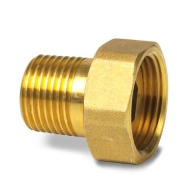 ALN14.152B – Acoplamientos mPICV de 6 vías DZR de latón CW602N DN15 (2 piezas incluidas juntas) G 3/4″ – R 1/2″.
