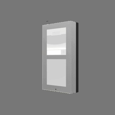 ZVP-CB2M – GetFace IP – Instalación en superficie – Marco – 2 módulos (debe ir junto con ZVP-BPLA2 o ZVP-BP2W2H).