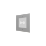 GetFace IP - Instalación de empotrar - Marco - 1 módulo (debe ser junto con ZVP-FBOX1).