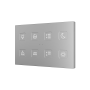 Tecla XL X8. Pulsador capacitivo de policarbonato - 8 botones - Personalizado.