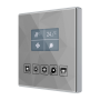 Panel capacitivo de 5 botones y display gráfico superior con termostato.