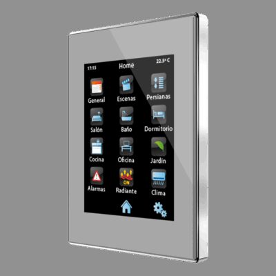ZVI-Z41PRO-S – Z41 Pro. Pantalla táctil color capacitiva con conexión IP. Marco aluminio – Plata.