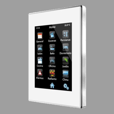 ZVI-Z41PRO-W – Z41 Pro. Pantalla táctil color capacitiva con conexión IP. Marco aluminio – Blanca.