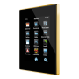 Z41 Pro. Pantalla táctil color capacitiva con conexión IP. Marco dorado - Antracita.