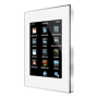 Z41 Pro. Pantalla táctil color capacitiva con conexión IP. Marco cromado - Blanca.