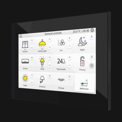 ZVIZ70V2A – Z70 v2. Pantalla táctil color capacitiva con display 7″ – Antracita.