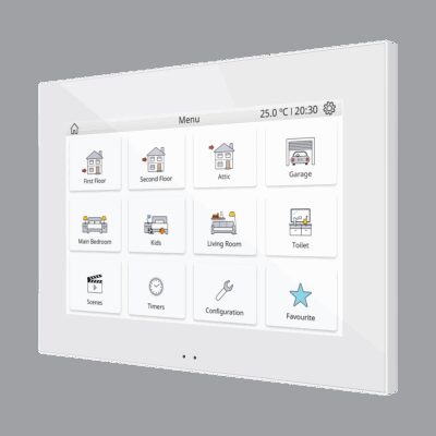 ZVIZ70V2W – Z70 v2. Pantalla táctil color capacitiva con display 7″ – Blanca.