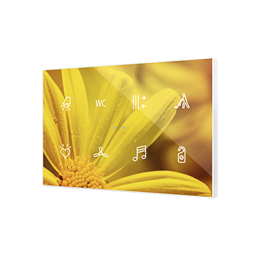 ZVIFXLX8 - Flat XL X8. Pulsador capacitivo de cristal – 8 botones - Personalizado. - Imagen 3