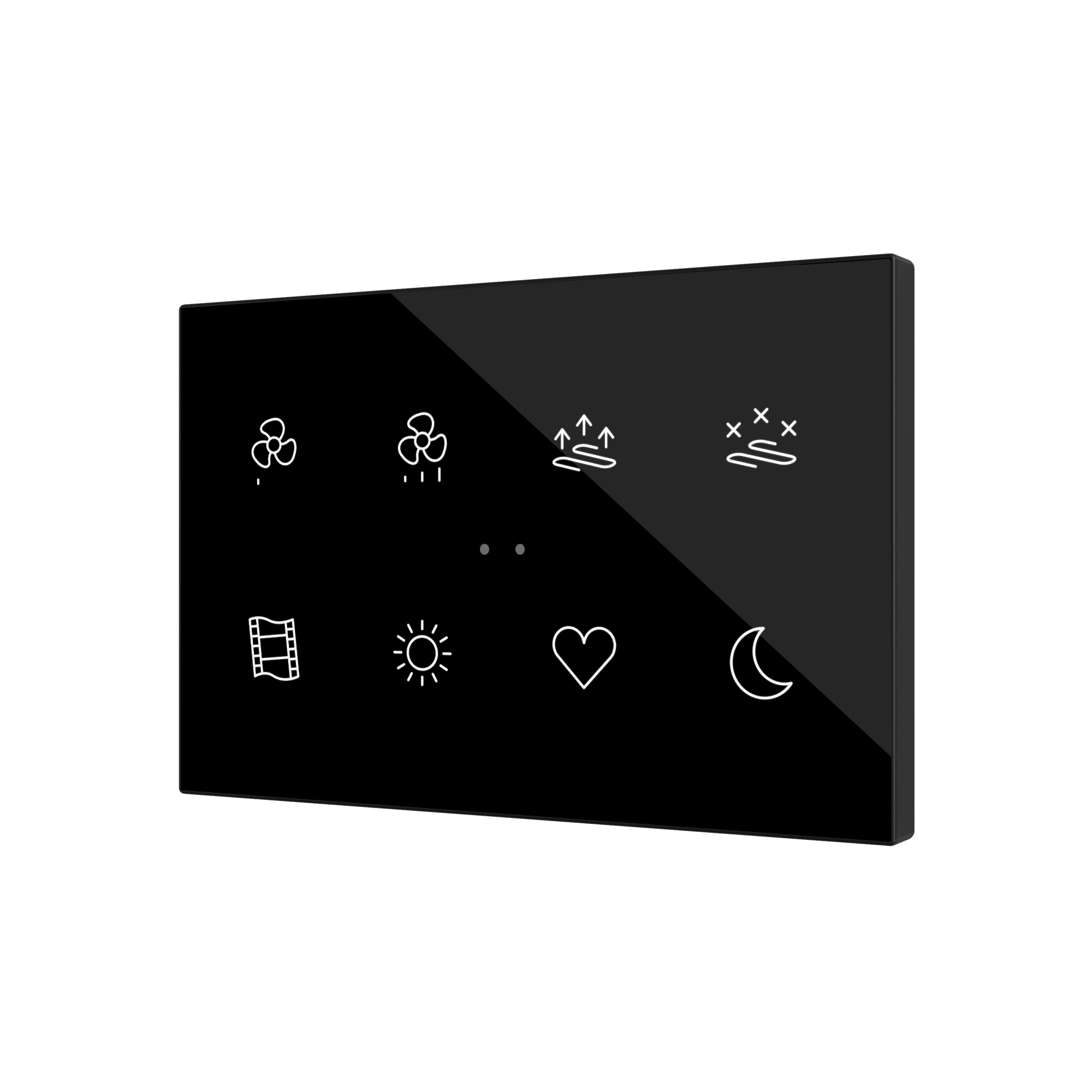 ZVIFXLX8 - Flat XL X8. Pulsador capacitivo de cristal – 8 botones - Personalizado. - Imagen 6