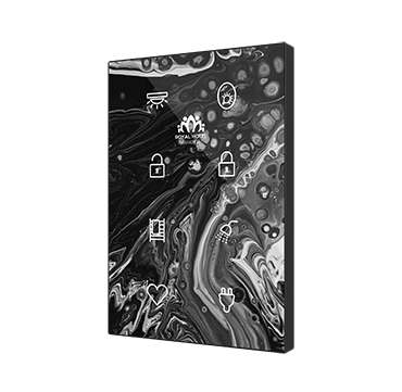 ZVIFXLX8 - Flat XL X8. Pulsador capacitivo de cristal – 8 botones - Personalizado. - Imagen 9