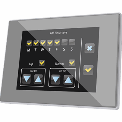 ZVI-Z41PRO-SP – Z41 Pro. Pantalla táctil color capacitiva con conexión IP. Marco policarbonato – Plata.