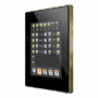 Z41 Lite. Pantalla táctil color capacitiva. Marco de latón - Antracita.