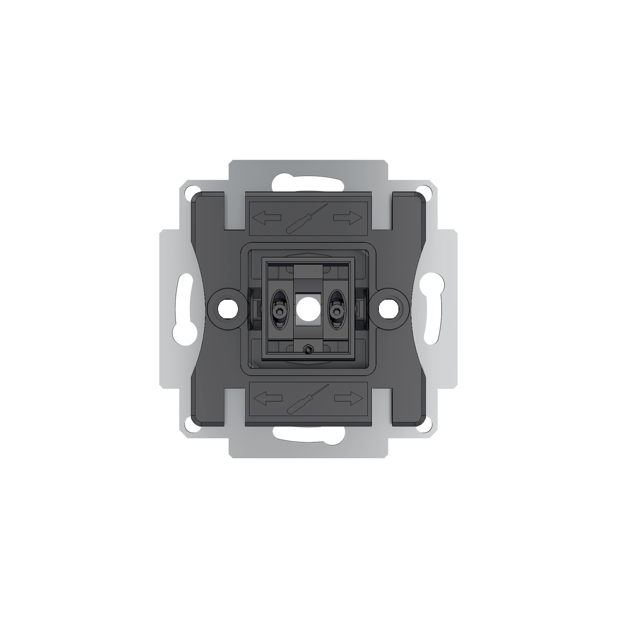 ZS55. Mecanismo interruptor 10 AX / 250 V ~ (sin tapa 8300017xx).