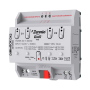 DIMinBOX DX2. Actuador dimmer universal. 2 canales x 310W ó 1 CANAL x 600W.