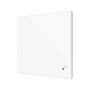 Flat Sensato v2. Sensor de temperatura y humedad KNX para instalación empotrada - Blanco.