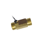 Racor con sonda de temperatura para tuberías de 3/4" (macho-macho).