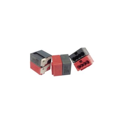 Clema bus KNX. WAGO 243-211 Gris-Rojo.
