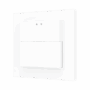 Presentia W1 v2. Detector de movimiento KNX para pared - 1 botón - Blanco.
