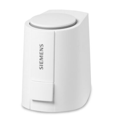 STP161.65L10 – Actuador electrotérmico 125N, carrera 6.5mm, control proporcional, alimentación 24 VCA/CC, IP54, posicionamiento 270 s, Tª del medio 1… 110 °C, M30 x 1,5, cable de 1 m.