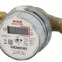 WFW636.D11C - Contador electrónico de agua caliente Q3 = 2,5 m3 / h, longitud de montaje 110 mm, DN 15, rosca de conexión G 3/4 ", comunicación vía radio AMR y walk-by en C-Mode.