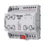 MAXinBOX 66 v3. Actuador multifunción con KNX Secure - 6 salidas 16A / 6 entradas A/D.