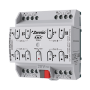 MAXinBOX SHUTTER 4CH v3. Actuador de persianas de 4 canales con KNX Secure.