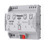 DALI BOX Broadcast 4CH v2. Interfaz KNX - DALI broadcast para controlar hasta 250 balastos en 4 canales.
