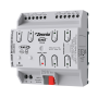 DALI BOX Broadcast 6CH v2. Interfaz KNX - DALI broadcast para controlar hasta 250 balastos en 6 canales.