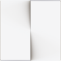 ZS55. Tecla doble para mecanismo 55x55 mm - Blanco mate.