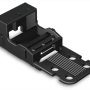 221-503/000-004 - Adaptador de fijación; para bornas de 3 conductores; Serie 221 - 4 mm²; para fijación por tornillo; negro