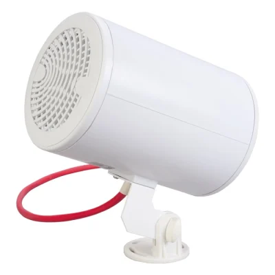 C48/6-2EN – Proyector de sonido bidireccional cilíndrico (6+6 W), ABS, IP 44, EN 54-24