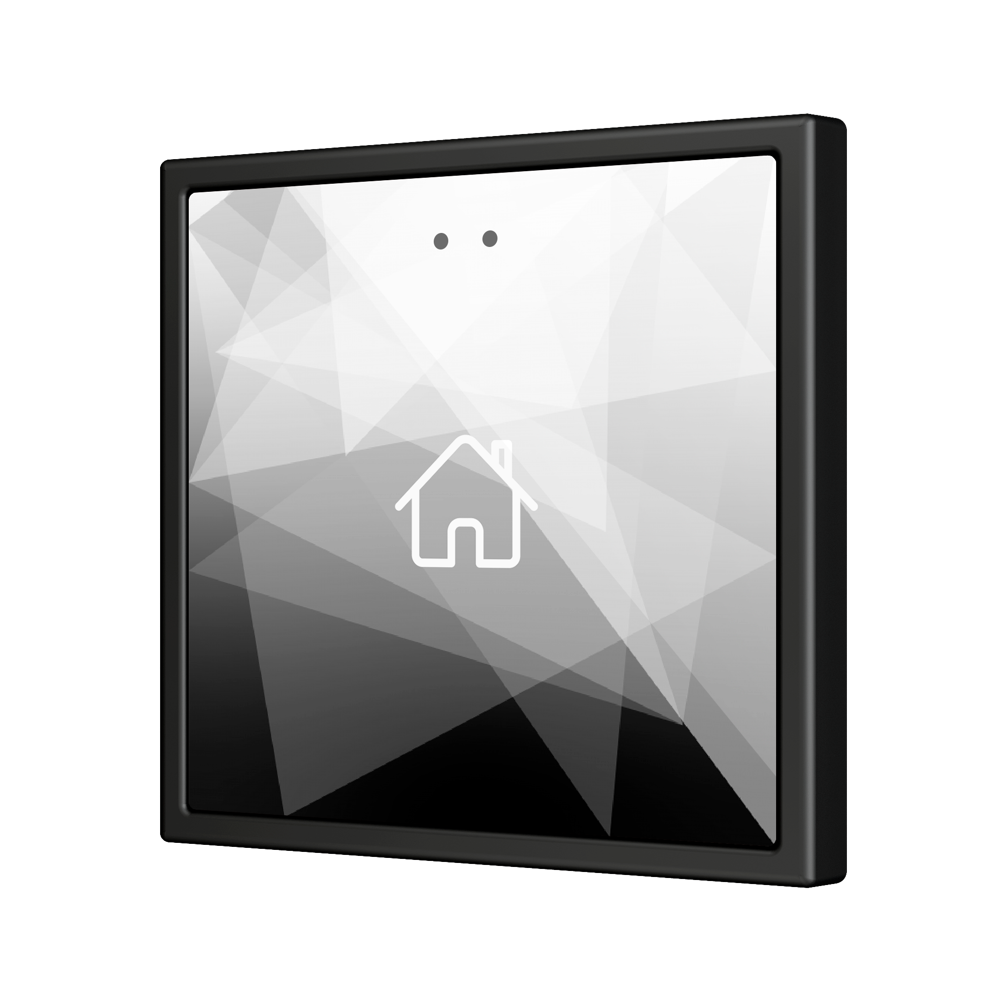 ZVIF70X1 - Flat 70 X1. Pulsador capacitivo de cristal 70x70 - 1 botón - Personalizado (marco ZS70 no incluido). - Imagen 3