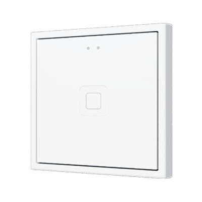 ZVIT70X1W – Tecla 70 X1. Pulsador capacitivo de policarbonato 70×70 – 1 botón – Blanco (marco ZS70 no incluido).
