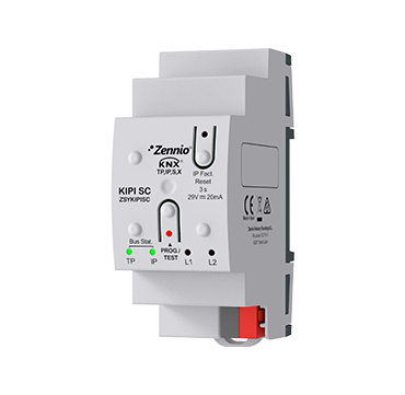 KIPI SC. Interfaz KNX-IP de Zennio. KNX Secure.