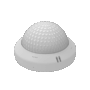 Presentia C MultiSensor. Detector de presencia KNX con sensor de luminosidad, temperatura, humedad y CO2 para techo - Blanco. **Disponible desde Abril 2025.
