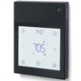 QMX6.P34-1BSC - Unidad de ambiente KNX, sensor de temperatura, pantalla táctil LCD para HVAC, negra. Funciona en los ecosistemas Desigo, KNX y Synco.
