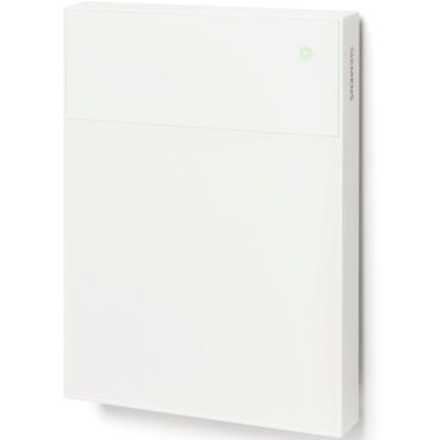 QMX6.P70 – Sensor de ambiente comunicación KNX, temperatura y humedad relativa y CO2, indicador de calidad de aire y color blanco. Funciona en los ecosistemas Desigo, KNX y Synco.