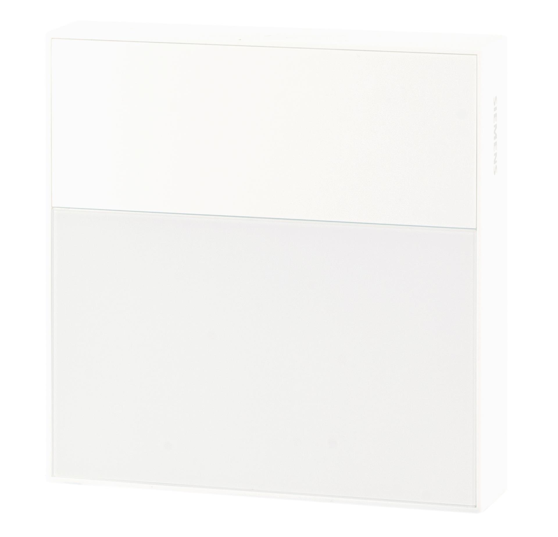 QFA2260 - Sensor temperatura y humedad relativa ambiente, salida activa (Ej. DC 0...10 V, 4...20 mA, etc), color blanco, puesta en marcha con app Quick Config.