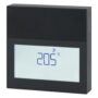 QAA2160D/BK - Sensor temperatura ambiente, salida activa (Ej. DC 0...10 V, 4...20 mA, etc), color negro, puesta en marcha con app Quick Config, con pantalla.