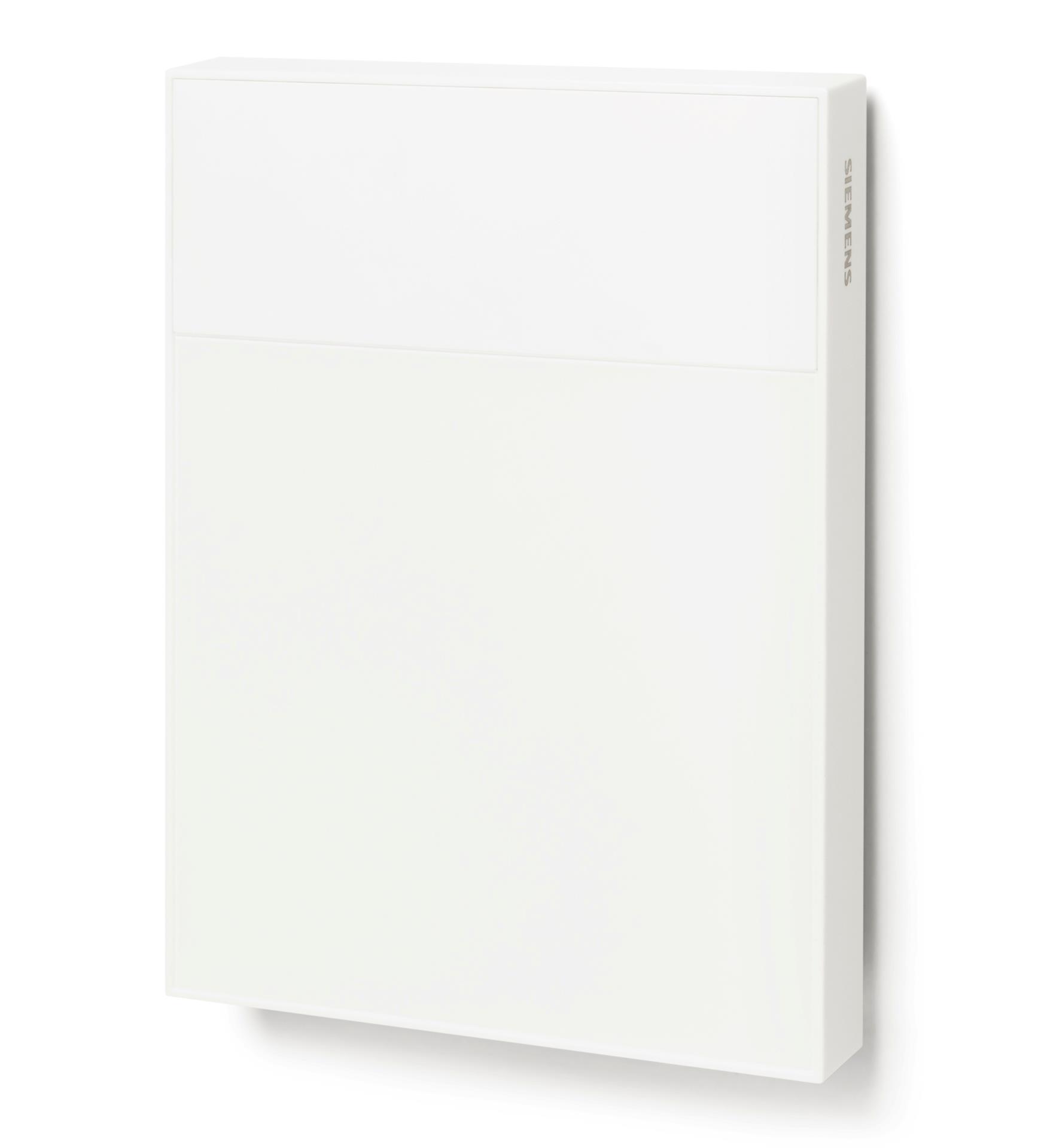 QMX6.P30 - Sensor de ambiente comunicación KNX, temperatura y color blanco. Funciona en los ecosistemas Desigo, KNX y Synco.