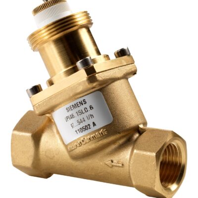 VPI46.25F3.6 – Válvula PICV proporcional, rosca interna, carrera 5 mm, circuito cerrado, temperatura del medio 1… 120 °C, PN25, DN25, kvs 540… 3284/h, Sin Tomas.