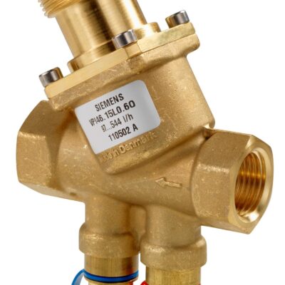 VPI46.25F3.6Q – Válvula PICV proporcional, rosca interna, carrera 5 mm, circuito cerrado, temperatura del medio 1… 120 °C, PN25, DN25, kvs 540… 3284/h, con tomas.