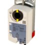 GLA141.1E - Actuador de compuerta de aire de funcionamiento rápido, CA/CC 24 V, control de apertura-cierre/3 posiciones, 10 Nm, 90 s.