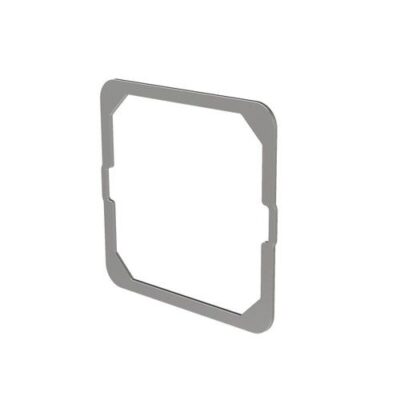 ZACLEVEL15 – Chapa niveladora metálica para familias Flat 55 RGB y Tecla 55 RGB – 1.5 mm.