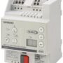 N 141/14 - Pasarela KNX-DALI N 141/14, DALI-2, hasta 64 ECG, RGB(W) DT8, sensores DALI-2 (presencia y luminosidad). Ethernet RJ45. Botonera y Display frontal.