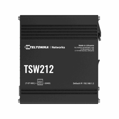 TSW212 – Conmutador Ethernet gestionado L2 con funciones L3 adicionales. Switch 8 puertos Gestionable.