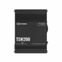TSW200 - Conmutador industrial no gestionado con 2 puertos SFP.  Switch 8 puertos PoE.