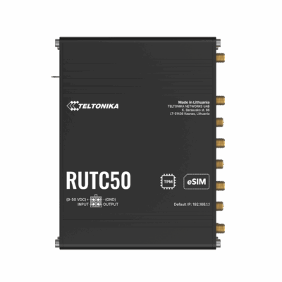 RUTC50 – Router compacto, potencia 5G con WI-FI 6.