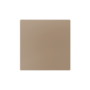 830002804 - ZS55. Tapa ciega 55x55 mm - Champagne. Necesita la placa metálica (8300035) que no está incluida.
